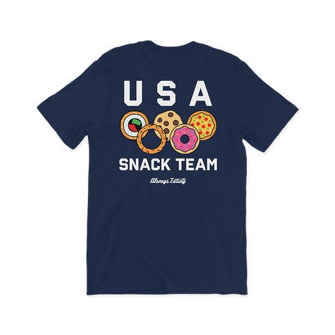 Snack Team Tee (Navy)