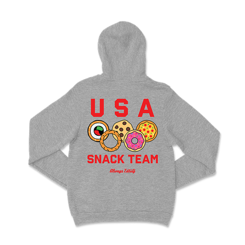 Snack Team Hoodie (Grey)